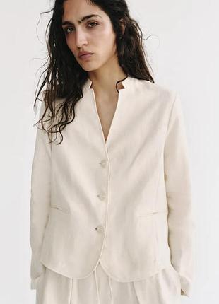 Блейзер zw collection из 100%-го льна