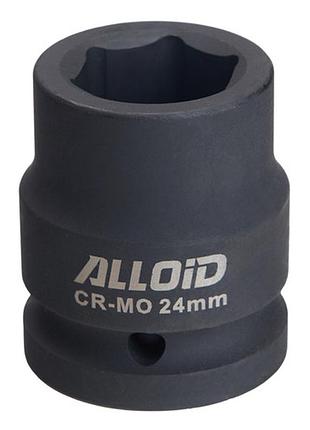Головка 1/2" 24мм (6гран) "alloid" gu-50124 ударна (10шт/уп)