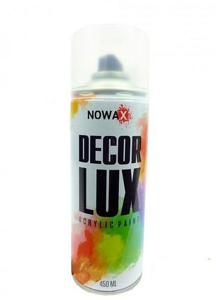 Фарба лак 450ml "nowax" прозорійnx 48015 (12шт/пач)