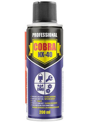 Мастило багатоцільове спрей 200ml "cobra" nx-40 - "nowax" nx20400
