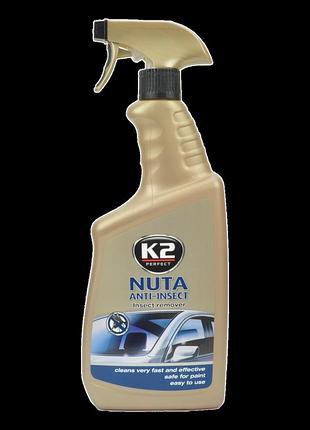 Очищувач скла 750ml від мошки тригер "k2" k117 nuta anti-insect (6шт/уп)