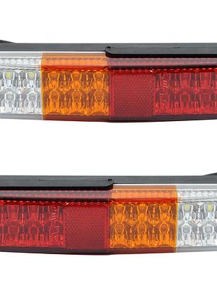 Задний фонарь прямоугольный 12v (220*50*50мм) led-20 "ceray" 7254773 с проводом (2шт)