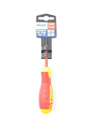 Викрутка - хрестова діелектрична 0*60 vde 1000b "molder" (мт35103) (12шт/уп)