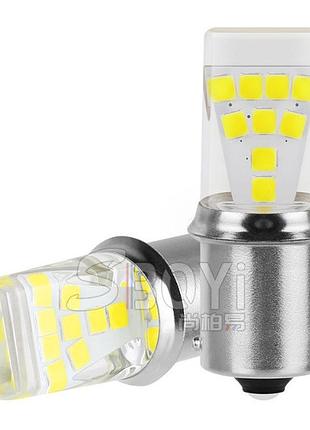 Світлодіод 12v т25 білий smd 24-3030 1,5w у силіконі №76