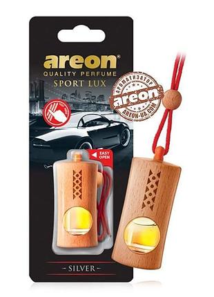 Освежитель жидкая бочка 4ml - "areon" - fresco sport lux - silver (серебро) (12шт/уп)