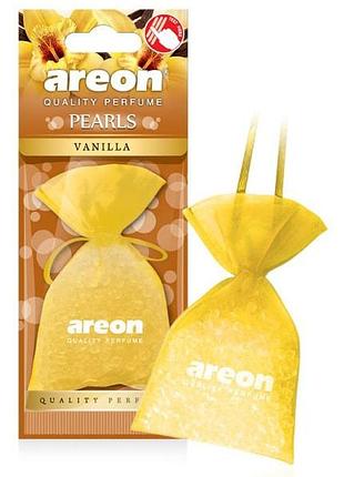 Освіжувач силіконові гранули 25gr - "areon" - pearls - vanilla (ваніль) (12шт/72ящ)
