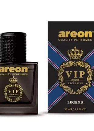 Освежитель спрей 50ml - "areon" - perfume vip - legend (легенда) стекло black (6шт/уп)