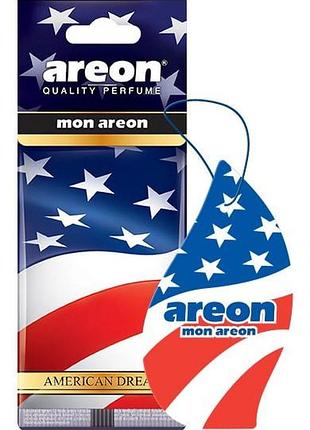 Освежитель сухой лист - "areon" - mon лист - american dream (американская мечта) (10шт/уп)