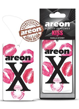 Освежитель сухой лист - "areon" - x-version - vanilla mystery kiss (ванильная тайна) new