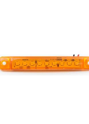 Габарит - помаранчевий - 100х15мм - 12/24v led 9 діодів - "emr-53s" (10шт)