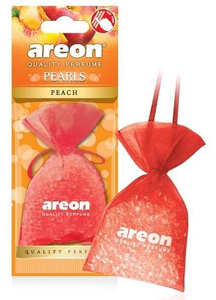 Освежитель силиконовые гранулы 25gr - "areon" - pearls - peach (персик) (12шт/72ящ)