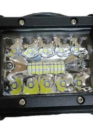Фара-led квадрат 60w 95*70*50 мм (3w*20) 10-30v далеке/spot (d3 60w) (1 шт.)