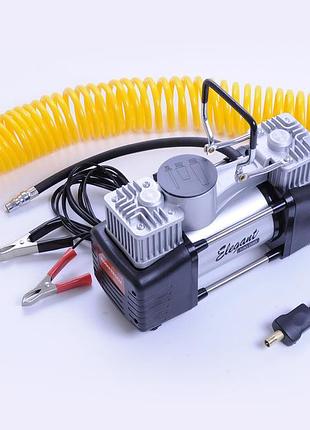 Компресор - два цилінди - "force" maxi 100090 - 12v - 300вт - 60л - 10атм - 18а - 7,5м. шланг (4/ящ)
