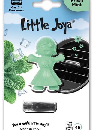 Освежитель на обдув "little joya" свежая мята (fresh mint green) ey0808/ljymb007