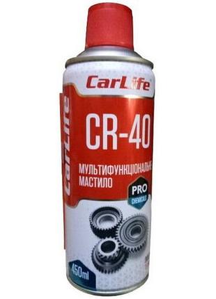 Смазка многоцелевое спрей 450ml "carlife" cr-40 универсальная cf452 (24шт/уп)