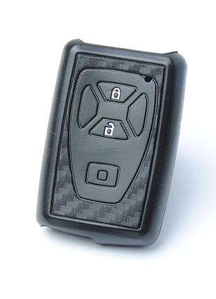 Чехол на пульт сигнализации силиконовый toyota rav carbon 908 (3 900)