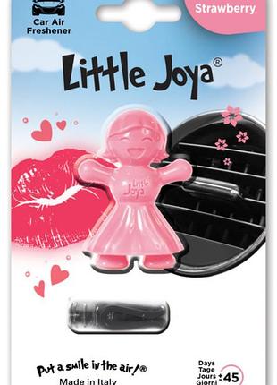 Освежитель на обдув "little joya" клубника (strawberry rose) ey1111/ljymb002