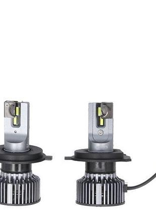 Лампа led h4 радиатор 21w/1500lm/6000k ip67/12-24v "philips" ultinon pro3022 hl