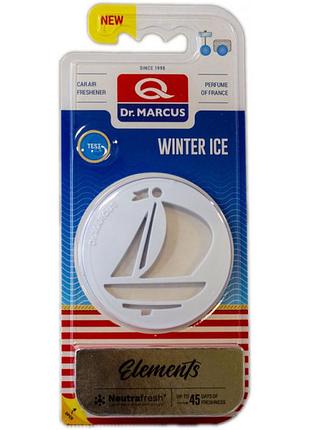 Освіжувач - "marcus" - elements - winter ice (зимовий лід) (32 шт/уп)