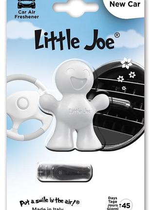 Освежитель на обдув "маленький джо" новая машина (new car white) "little joe" ef0202