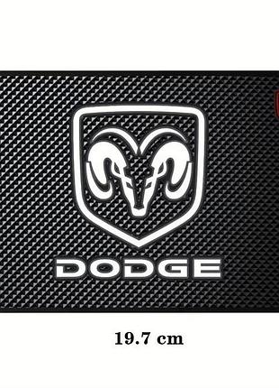 Килимок торпеди антиковзаючий dodge ( 200x130)