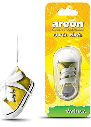 Освежитель сухой кеды - "areon" - fresh wave vanilla (ваниль) (12шт/уп)