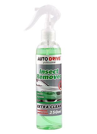 Очиститель стекла 250ml от мошки триггер "autodrive" insect remover ad0029