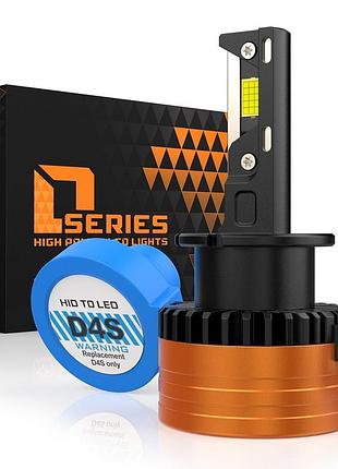 Лампа led d4s-d30 110w 12000lm 3570-chip dc12v 6000k ip68 +200% яскравіше