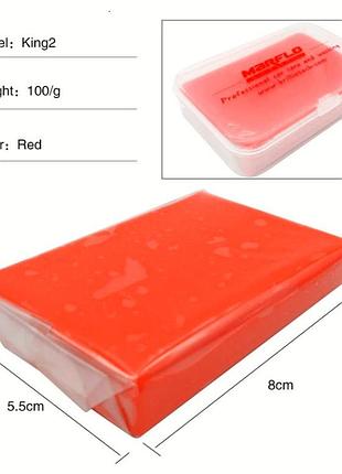 Глина красная 100g adept elite средней жесткости