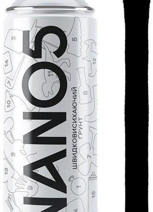 Фарба ґрунт чорний 400ml "nano5" 86578 (12шт/уп)