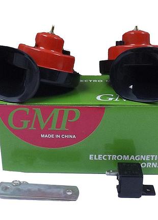 Сигнал 12v улитки 2контактный ø 85mm "zmp"- "gmp" с реле "китай"