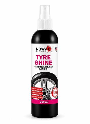 Очиститель-чернение резины триггер 250ml "nowax" nx25230 (24шт/уп)