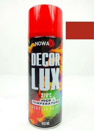 Фарба температурна червона 450ml "nowax" nx48040/nx65040 +370°с (12шт/уп)