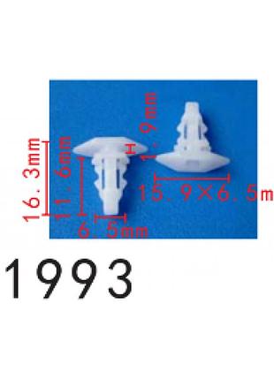 Клипсы c1993 уплотнителя nissan (0155308951, 65810k2009,01553-08951, 65810-k2009, 15131) (уп.100шт)