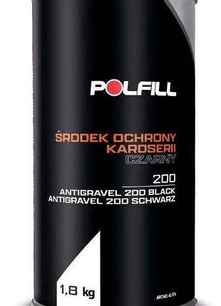Антигравій чорний 1800ml під пістолет "polfill" 200 43374