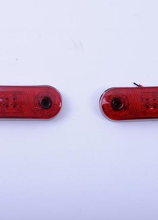 Габарит - червоний - 115х40мм - 12/24v led 21 діод - "thoc auto" тн-1832 (2шт)