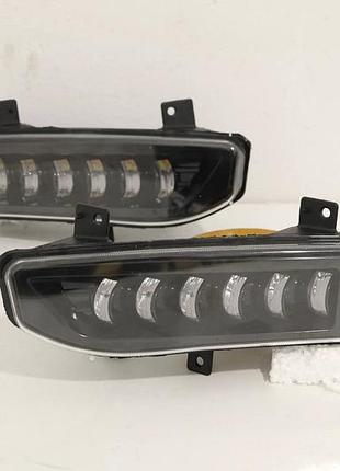 Дополнительные led фары - nissan x-trail, qashqail, rogue 60w белый 6000-6500k