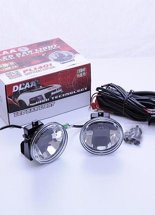 Протитуманні led фари лінза d=100мм 12v/12w 6000k/cree (2шт) + кнопка вкл/викл dlaa lp1401 (6)