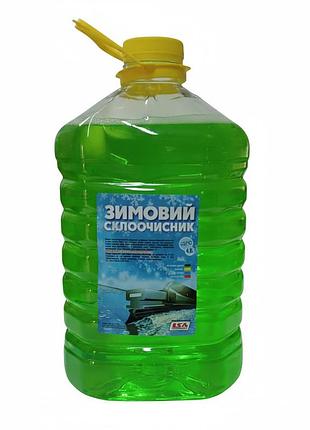 Жидкость в бачок омывателя 4.5l "lsa" яблоко (диня зеленая) и свежесть-22°с (4шт/уп)