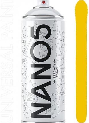 Краска желтая 400ml "nano5" n01023 (12шт/уп)