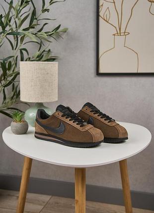 Nike cortez brown black