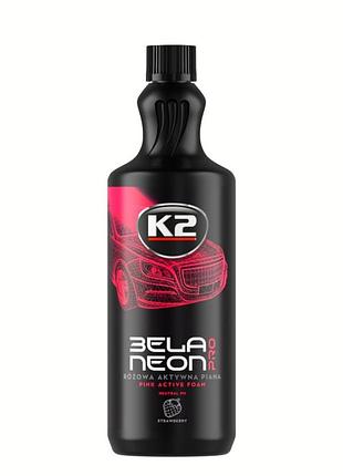 Активная пена 1l "k2" bela pro neon пена розовая (клубника) d0151/k20801