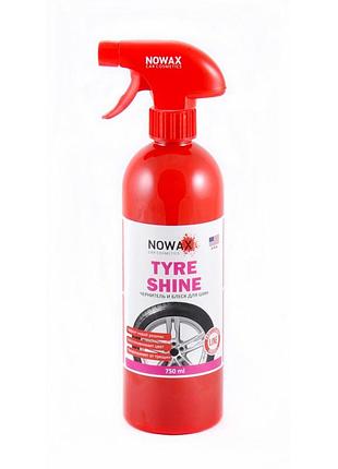 Очиститель-чернение резины триггер 750ml "nowax" tyre shine nx75006 (20шт/уп)
