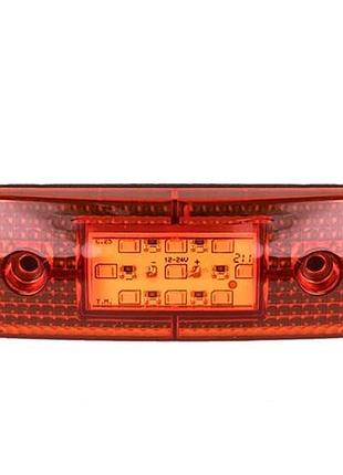 Габарит - помаранчевий - 115х40мм - 12/24v led 9 діодів th-931 (2шт)