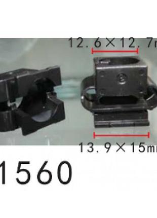 Кліпси c1560 бампер/крило/бризговики vw, audi, seat, skoda (4a0805163,14813, 8a0863821q) ( уп. 100