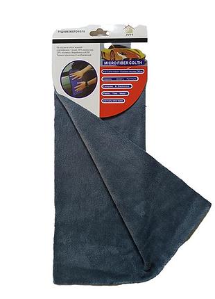 Салфетка профессиональная микрофибра 30х40 detailing ultra-soft "jym" серая 400г/м