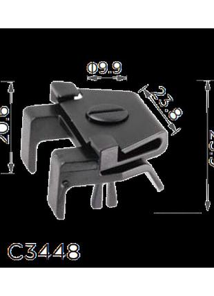 Скобы c3448 подкрылок toyota (уп. 100 шт.)