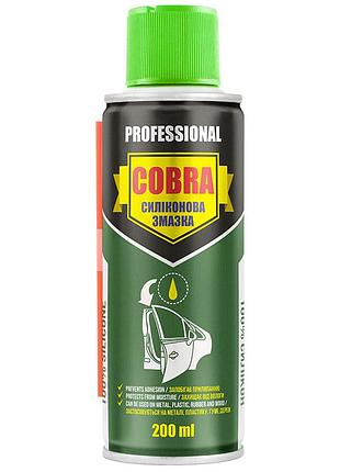 Мастило силіконове спрей 200ml "cobra" nx20200 (24шт/ящ)
