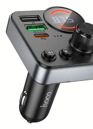 Модулятор bluetooth "e86" "hoco" 2хusb/type-c pd48w + qc3.0