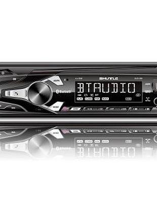 Автомагнітола shuttle sud389 (black/white) usb/sd/знімання. панель/bt/підсил. кач.звука/4x50w